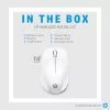 HP Wireless Maus 220 (Schneeweiß), Optisch, RF Wireless, Weiß