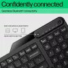 HP 460 Multi-Device Bluetooth-Tastatur, Full-Size (100%), kabellos, Bluetooth, mechanisch, Schwarz