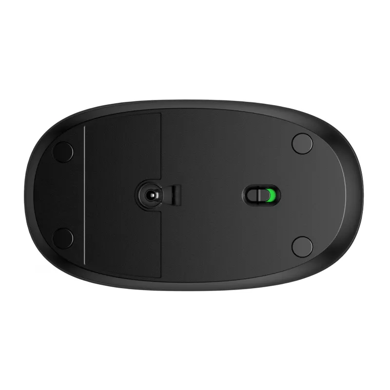 HP 245 Bluetooth-Maus, beidhändig, optisch, Bluetooth, 1600 DPI, Schwarz