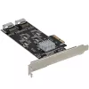 StarTech.com 8-Port SATA PCIe-Karte – PCI Express 6 Gbit/s SATA-Erweiterungskarte mit 4 Host-Controllern – SATA PCIe-Controllerkarte – PCI-e x4 Gen 2 auf SATA III – SATA HDD/SSD