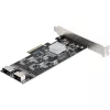 StarTech.com 8-Port SATA PCIe-Karte – PCI Express 6 Gbit/s SATA-Erweiterungskarte mit 4 Host-Controllern – SATA PCIe-Controllerkarte – PCI-e x4 Gen 2 auf SATA III – SATA HDD/SSD