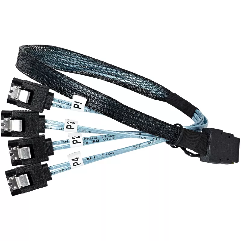 StarTech.com 8-Port SATA PCIe-Karte – PCI Express 6 Gbit/s SATA-Erweiterungskarte mit 4 Host-Controllern – SATA PCIe-Controllerkarte – PCI-e x4 Gen 2 auf SATA III – SATA HDD/SSD