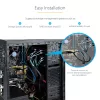 StarTech.com 8-Port SATA PCIe-Karte – PCI Express 6 Gbit/s SATA-Erweiterungskarte mit 4 Host-Controllern – SATA PCIe-Controllerkarte – PCI-e x4 Gen 2 auf SATA III – SATA HDD/SSD