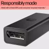 HP USB-C auf DisplayPort Adapter G2, 0,12 m, DisplayPort, USB Typ-C, Buchse, Stecker, 7680 x 4320 Pixel