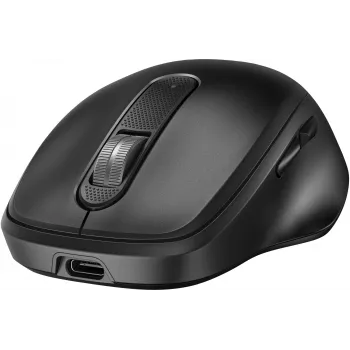 HP 510 ultraschnelle wiederaufladbare kabellose Maus, beidhändig, RF Wireless, 4000 DPI, Schwarz
