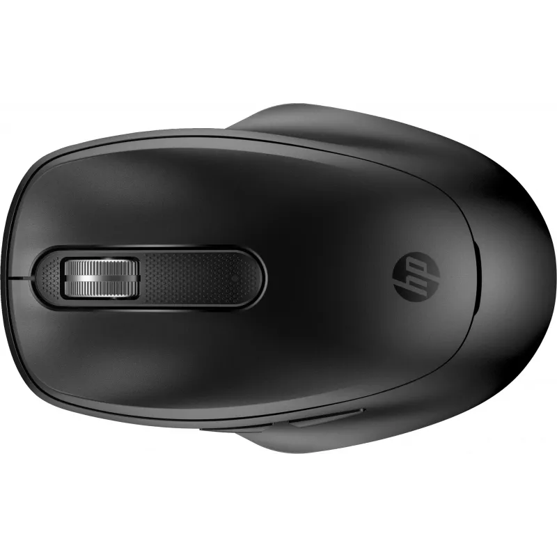 HP 510 ultraschnelle wiederaufladbare kabellose Maus, beidhändig, RF Wireless, 4000 DPI, Schwarz