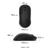 ZOWIE U2-DW Maus Gaming Rechtshänder RF Wireless 3200 DPI