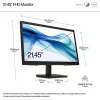 HP Series 3 Pro 21,45 Zoll FHD Monitor - 322pv, 54,5 cm (21,4 Zoll), 1920 x 1080 Pixel, Full HD, LCD, 5 ms, Schwarz