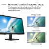 HP Series 3 Pro 21,45 Zoll FHD Monitor - 322pv, 54,5 cm (21,4 Zoll), 1920 x 1080 Pixel, Full HD, LCD, 5 ms, Schwarz