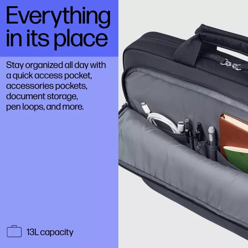 HP Everyday 14-Zoll-Laptoptasche, Aktentasche, 35,8 cm (14,1 Zoll), Schultergurt, 440 g