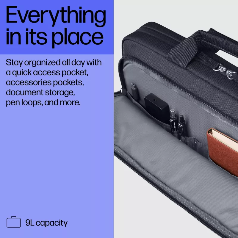 HP Everyday 14-Zoll-Laptoptasche, Aktentasche, 35,8 cm (14,1 Zoll), Schultergurt, 440 g