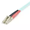 StarTech.com 1m (3ft) LC/UPC zu LC/UPC OM3 Multimode Glasfaserkabel, Vollduplex 50/125µm Zipcord Glasfaserkabel, 100G, geringe Einfügedämpfung, LSZH Glasfaser-Patchkabel