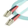 StarTech.com 1m (3ft) LC/UPC zu LC/UPC OM3 Multimode Glasfaserkabel, Vollduplex 50/125µm Zipcord Glasfaserkabel, 100G, geringe Einfügedämpfung, LSZH Glasfaser-Patchkabel