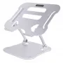 StarTech.com Laptopständer für den Schreibtisch, Ergonomischer Laptopständer höhenverstellbar, Aluminium, Tragbar, Unterstützt bis zu 10 kg, Faltbarer Laptophalter für den Schreibtisch – Abgewinkelte Notebook-Erhöhung/Ständer