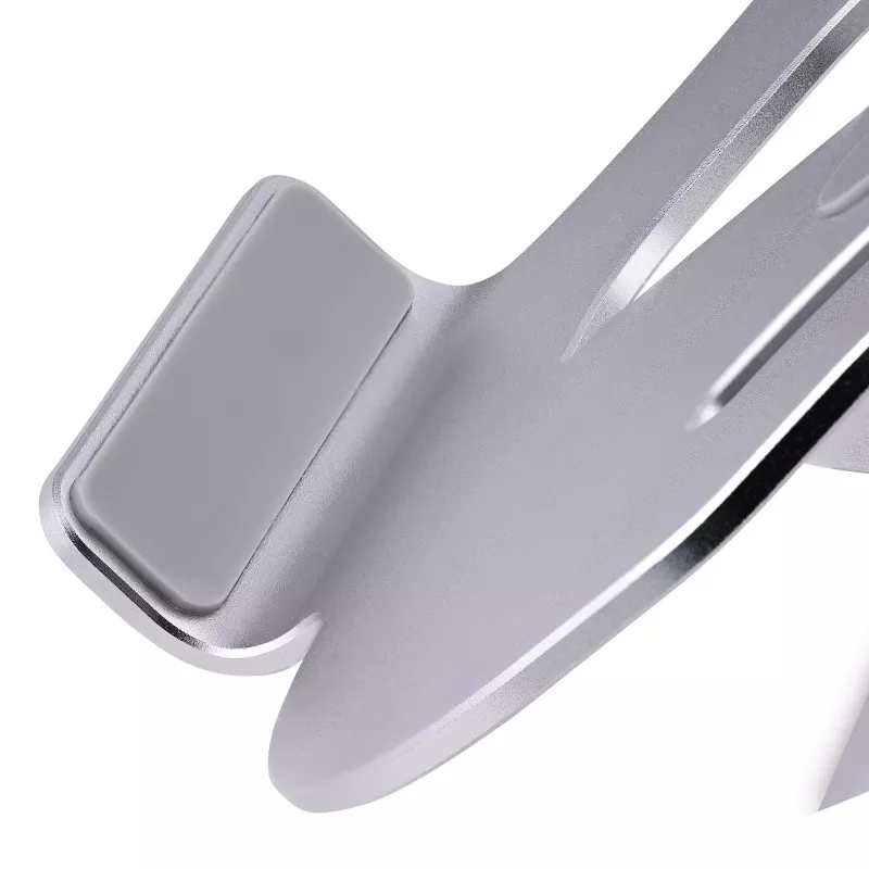 StarTech.com Laptopständer für den Schreibtisch, Ergonomischer Laptopständer höhenverstellbar, Aluminium, Tragbar, Unterstützt bis zu 10 kg, Faltbarer Laptophalter für den Schreibtisch – Abgewinkelte Notebook-Erhöhung/Ständer