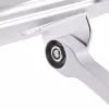 StarTech.com Laptopständer für den Schreibtisch, Ergonomischer Laptopständer höhenverstellbar, Aluminium, Tragbar, Unterstützt bis zu 10 kg, Faltbarer Laptophalter für den Schreibtisch – Abgewinkelte Notebook-Erhöhung/Ständer