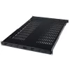 StarTech.com 1U verstellbar belüfteter Server-Rack-Einlegeboden - 175 lbs - 19,5 bis 38 Zoll verstellbare Einbautiefe Universalfach für 19-Zoll AV-/Netzwerk-Geräterack - 27,5 Zoll tief