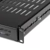 StarTech.com 1U verstellbar belüfteter Server-Rack-Einlegeboden - 175 lbs - 19,5 bis 38 Zoll verstellbare Einbautiefe Universalfach für 19-Zoll AV-/Netzwerk-Geräterack - 27,5 Zoll tief
