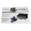 StarTech.com 1U verstellbar belüfteter Server-Rack-Einlegeboden - 175 lbs - 19,5 bis 38 Zoll verstellbare Einbautiefe Universalfach für 19-Zoll AV-/Netzwerk-Geräterack - 27,5 Zoll tief