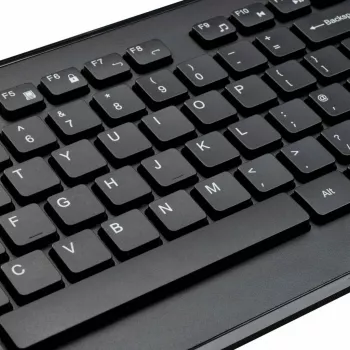 Targus AKM610NO Tastatur Maus enthalten Universal RF Wireless QWERTY Nordic Schwarz