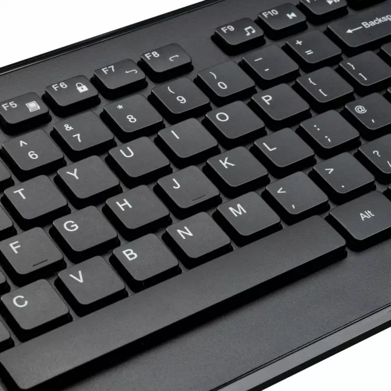 Targus AKM610NO Tastatur Maus enthalten Universal RF Wireless QWERTY Nordic Schwarz