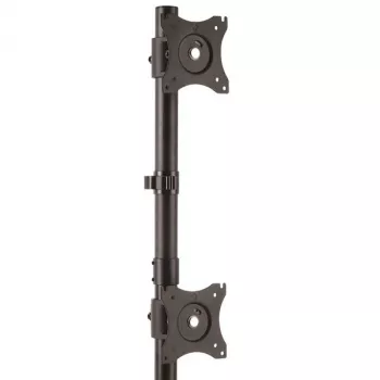 StarTech.com Dual-Monitor-Stand – Vertikal, freistehend, 10 kg, 33 cm (13 Zoll), 68,6 cm (27 Zoll), 100 x 100 mm, Schwarz