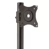 StarTech.com Dual-Monitor-Stand – Vertikal, freistehend, 10 kg, 33 cm (13 Zoll), 68,6 cm (27 Zoll), 100 x 100 mm, Schwarz