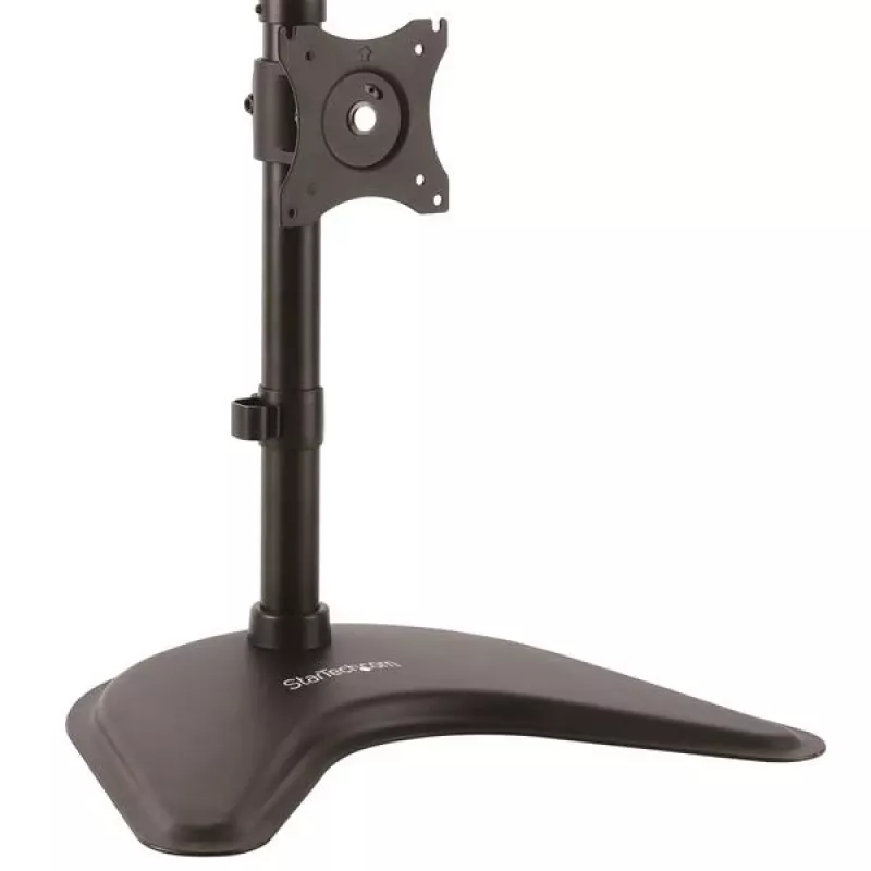 StarTech.com Dual-Monitor-Stand – Vertikal, freistehend, 10 kg, 33 cm (13 Zoll), 68,6 cm (27 Zoll), 100 x 100 mm, Schwarz
