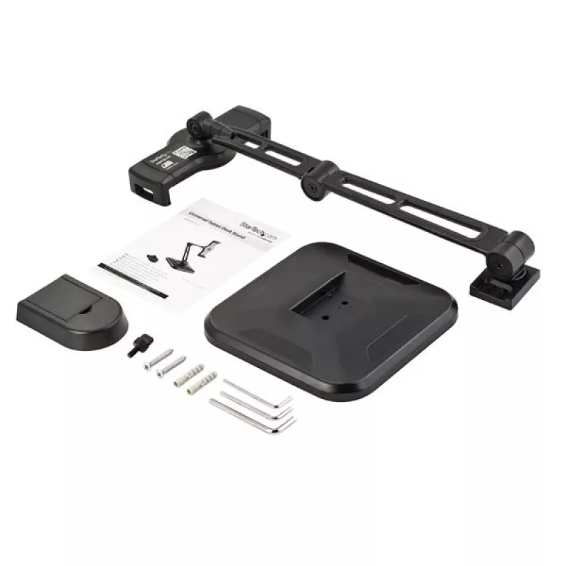 StarTech.com Verstellbarer Tabletständer mit Arm – schwenkbar – wandmontierbar