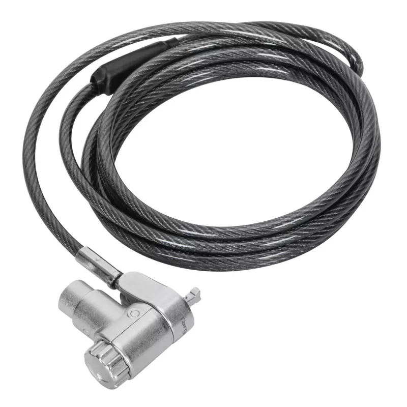 Targus ASP95GL Kabelschloss Silber 2 m