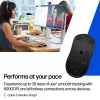 HP 700 Wiederaufladbare kabellose Maus, beidhändig, RF Wireless + Bluetooth, 6000 DPI, Schwarz
