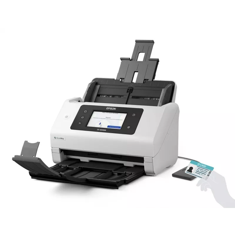Epson WorkForce DS-800WN Sheet-fed scanner 600 x 600 DPI A4 White