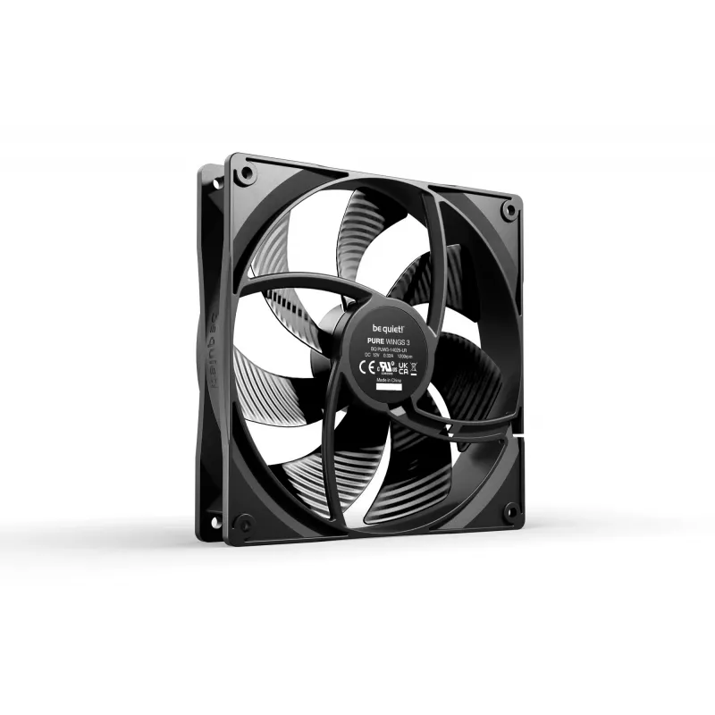be quiet! Pure Wings 3 140mm Computergehäuselüfter 14 cm Schwarz 1 Stück