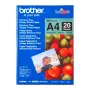 Brother A4 Glanzpapier, 260 g/m², A4, Blau, Rot, 20 Blatt, 265 µm, 100 Jahr(e)