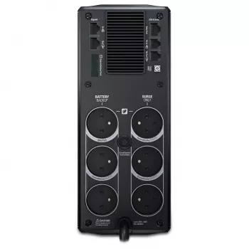 APC Power Saving Back-UPS RS 1500 230V CEE 7/5, Line-Interactive, 1,5 kVA, 865 W, 445 J, Typ E / F, Geschlossene Bleisäure (VRLA)
