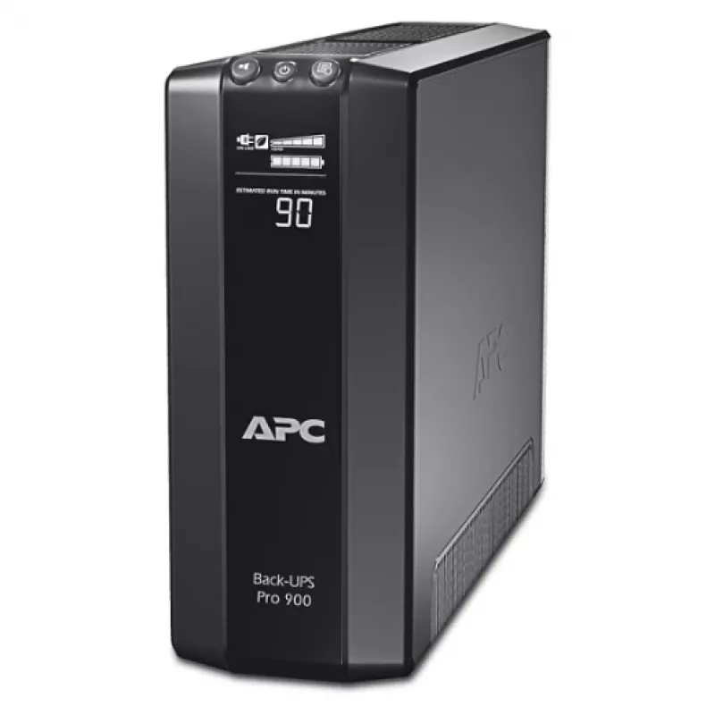 APC Power-Saving Back-UPS Pro, 0,9 kVA, 540 W, 355 J, 45 dB, Typ E, Geschlossener Blei-Säure-Akku (VRLA)