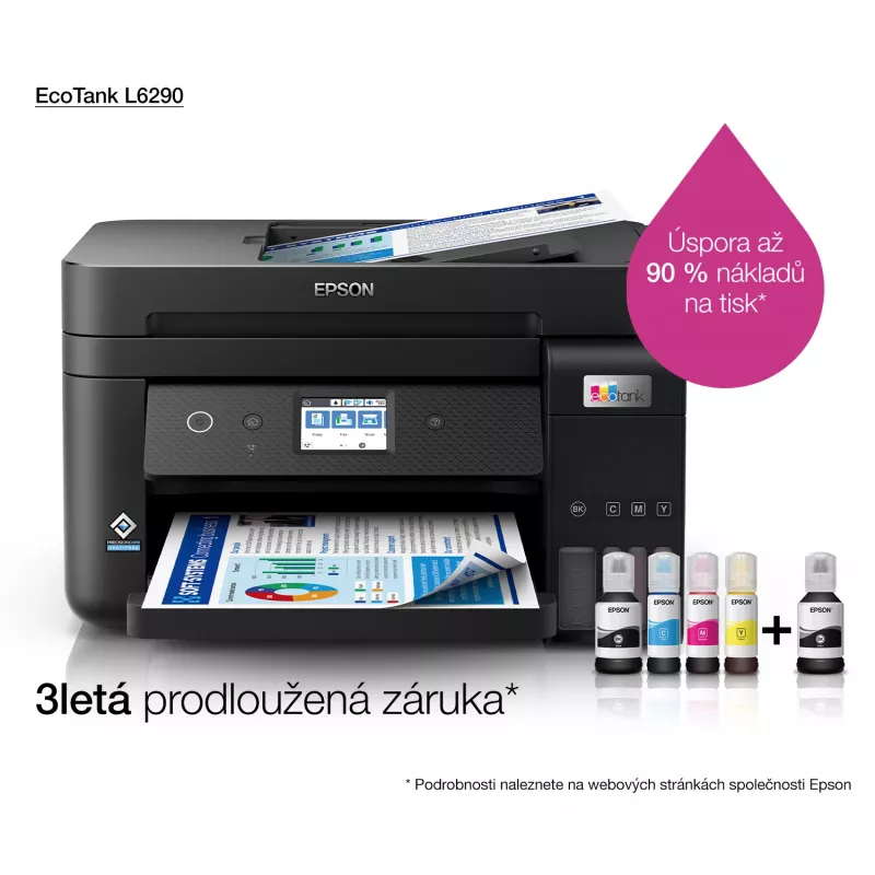 Epson EcoTank L6290 Tintenstrahl A4 4800 x 1200 DPI 33 ppm Wi-Fi