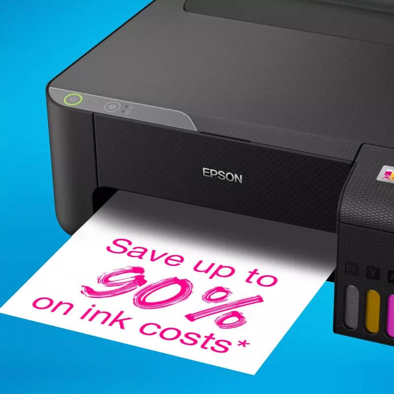 Tintenstrahldrucker Epson EcoTank L1230 Farbe, 4 Kartuschen, A4, 5760x1440 DPI, Schwarz