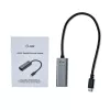 i-tec Metal USB-C Gigabit Ethernet Adapter, Kabelgebunden, USB Typ-C, Ethernet, 1000 Mbit/s, Grau