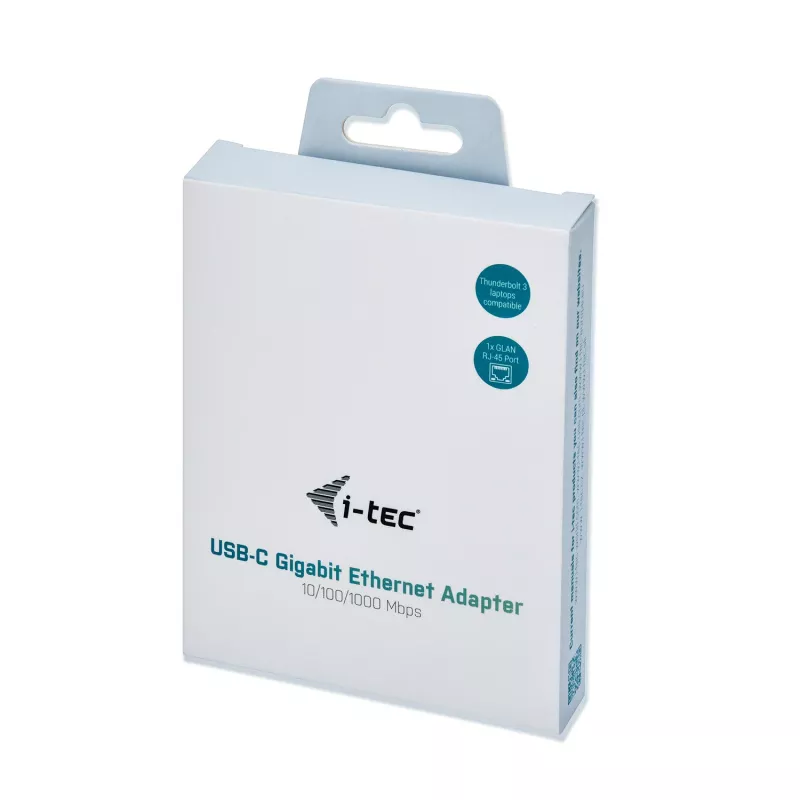 i-tec Metal USB-C Gigabit Ethernet Adapter, Kabelgebunden, USB Typ-C, Ethernet, 1000 Mbit/s, Grau