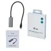 i-tec Metal USB-C Gigabit Ethernet Adapter, Kabelgebunden, USB Typ-C, Ethernet, 1000 Mbit/s, Grau