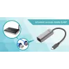 i-tec Metal USB-C Gigabit Ethernet Adapter, Kabelgebunden, USB Typ-C, Ethernet, 1000 Mbit/s, Grau