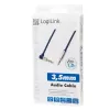 Audiokabel LogiLink 3,5 mm – 3,5 mm, 1 m, Blau