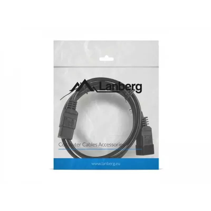 Stromkabel Lanberg CA-C19E-10CC-0018-BK Schwarz 1,8 m