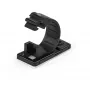 StarTech.com 100 selbstklebende Kabelmanagement-Clips schwarz – Netzwerk-/Ethernet-/Bürotisch-/Computer-Kabelorganisator – Haftkabel-/Draht-Halter – Nylon-Selbstklemmhalterung UL/94V-2 feuerfest