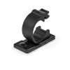 StarTech.com 100 selbstklebende Kabelmanagement-Clips schwarz – Netzwerk-/Ethernet-/Bürotisch-/Computer-Kabelorganisator – Haftkabel-/Draht-Halter – Nylon-Selbstklemmhalterung UL/94V-2 feuerfest