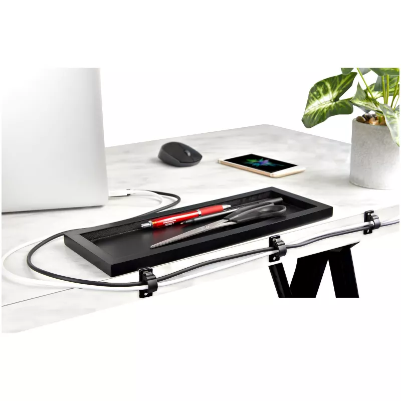 StarTech.com 100 selbstklebende Kabelmanagement-Clips schwarz – Netzwerk-/Ethernet-/Bürotisch-/Computer-Kabelorganisator – Haftkabel-/Draht-Halter – Nylon-Selbstklemmhalterung UL/94V-2 feuerfest