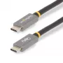 StarTech.com 1 m USB4-Kabel, USB-IF-zertifiziertes USB-C-Kabel, 40 Gbit/s, USB-Typ-C-Datenübertragungskabel, 100 W Power Delivery, 8K 60 Hz, kompatibel mit Thunderbolt 4/3/USB 3.2
