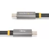 StarTech.com 1 m USB4-Kabel, USB-IF-zertifiziertes USB-C-Kabel, 40 Gbit/s, USB-Typ-C-Datenübertragungskabel, 100 W Power Delivery, 8K 60 Hz, kompatibel mit Thunderbolt 4/3/USB 3.2