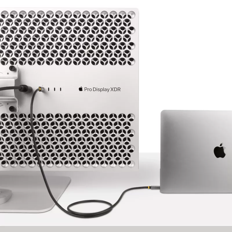 StarTech.com 1 m USB4-Kabel, USB-IF-zertifiziertes USB-C-Kabel, 40 Gbit/s, USB-Typ-C-Datenübertragungskabel, 100 W Power Delivery, 8K 60 Hz, kompatibel mit Thunderbolt 4/3/USB 3.2